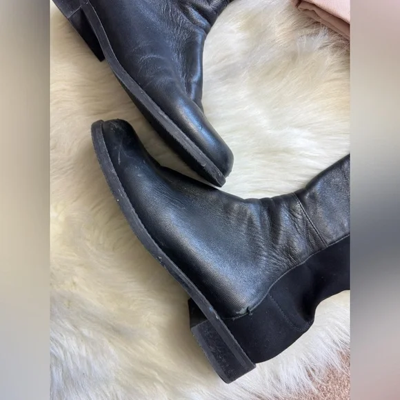 Stuart Weitzman Over the Knee Boots 5050 Bold Leather